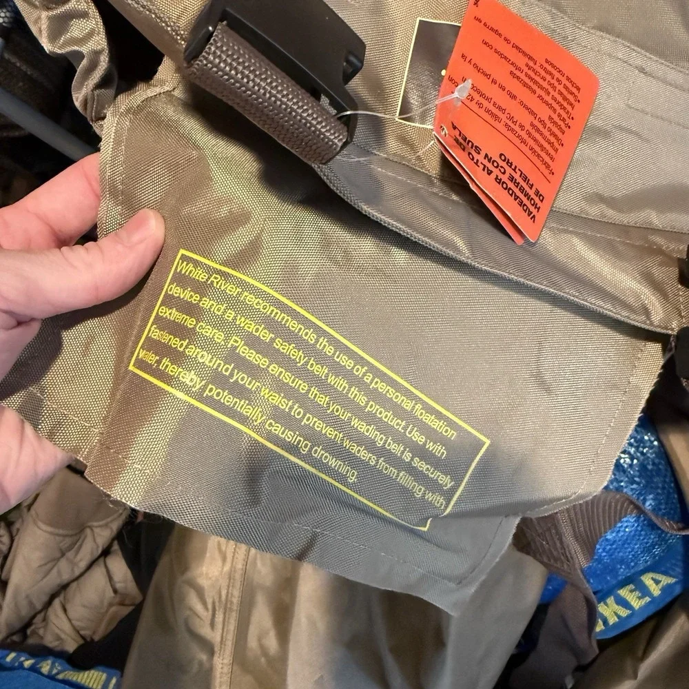 White River Fly Shop Prestige Chest Waders Size 13